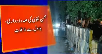 First Mohsin Naqvi, then Maulana Fazlur Rehman met Asif Zardari & Bilawal on the issue of the 27th Amendment