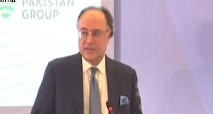 FM Mohammad Aurangzeb speaks at Pakistan Policy Dialogue today