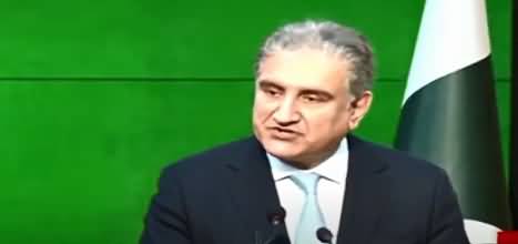 FM Shah Mehmood Qureshi And UK Foreign Minister's Joint Press Conference - 3rd September 2021