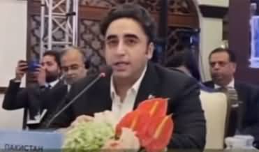 Foreign Minister Bilawal Bhutto Address The Ceremony In Goa