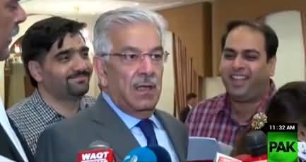 Foreign Minister Khawaja Asif Media Talk - 6th November 2017