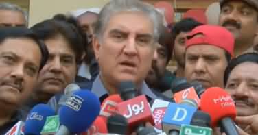 Foreign Minister Shah Mehmood Qureshi Media Talk In Multan - 1st December 2018