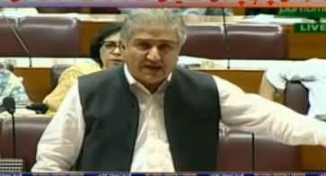 Foreign Minister Shah Mehmood Qureshi Speech in National Assembly - 2nd May 2019