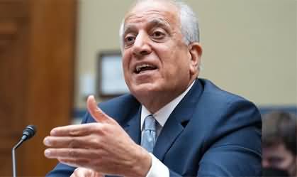 Former US ambassador Zalmay Khalilzad once again speaks in favour of Imran Khan