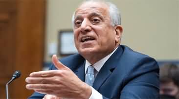 Former US Ambassador Zalmay Khalilzad's tweets against Imran Khan's expected arrest