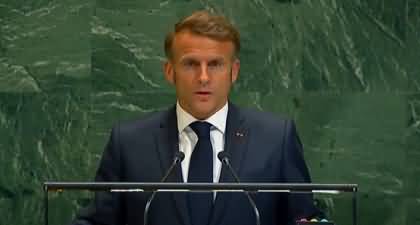 France recognises Palestinian statehood before UN General Assembly Meeting