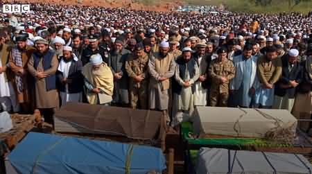 Funeral prayer of Tanda Dam victims offered in Kohat
