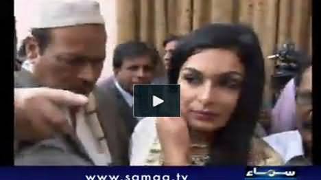 Funny Press conference of Meera in Karachi About Her Hospital and New Movie
