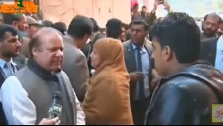 Funny Tezabi Totay of Nawaz Sharif Talking With A Shopkeeper in Market