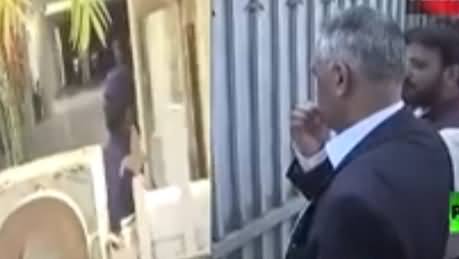 Funny Video, When Governor Sindh M Zubair Was Not Allowed To Enter Maryam's House