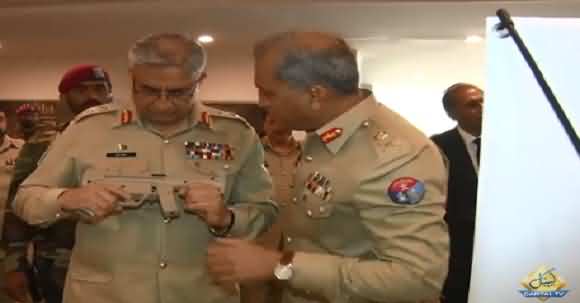 Gen Qamar Javed Bajwa Toured Pakistan Ordnance Factories And Heavy Industries In Taxila