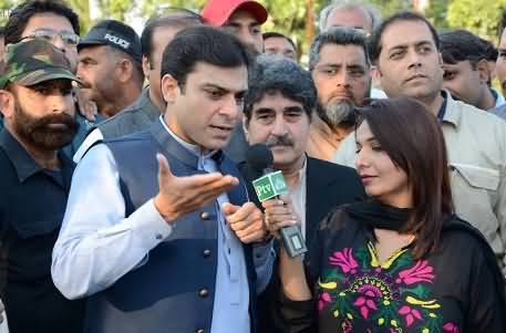 Geo's Anchor Iftikhar Ahmad Serving His Boss Hamza Shahbaz As Chairman PHA