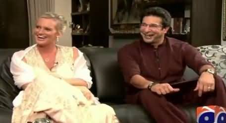 Geo Special REPEAT (Waseem Akram And Shaniera Akram Interview) – 15th August 2015