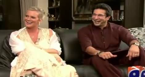 Geo Special (Waseem Akram And Shaniera Akram Interview) – 18th July 2015