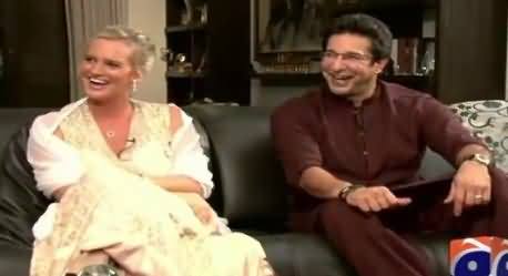 Geo Special REPEAT (Waseem Akram & Shaniera Akram Interview) – 21st July 2015