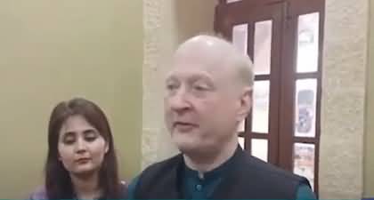 German Consul General begins his train journey from Karachi to Hyderabad