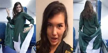 Girl Responds To Her Viral Dance in PIA Plane