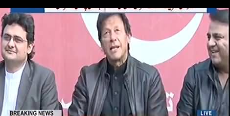 Gone are the days when people accepted an NRO, Nawaz Sharif is a security risk for Pakistan - Imran Khan