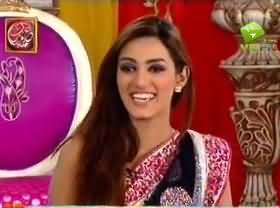 Good Morning Pakistan Eid Special (Mathira, Meera and Other Celebrities) - 9th August 2013