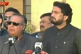 Governor Sindh Imran Ismail & Sheharyar Afridi Media Talk - 26th December 2018