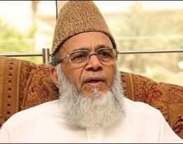 کرپشن کے معاملے میں حکومت اور اپوزیشن ملی ہوئی ہیں۔ سید منور حسن