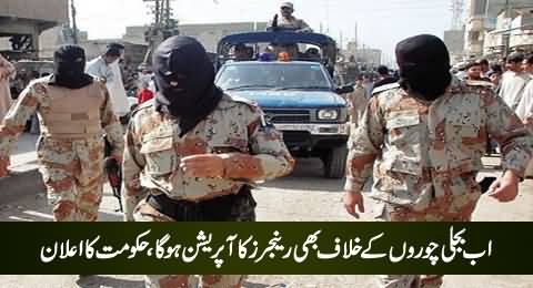 Govt Decides To Conduct Rangers Operation Against Electricity Theft
