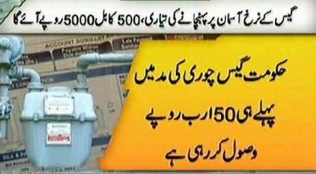 Govt Decides to Increase Gas Prices Upto 400%, Gas Bill Will Rise From 500 to 5000 Rs