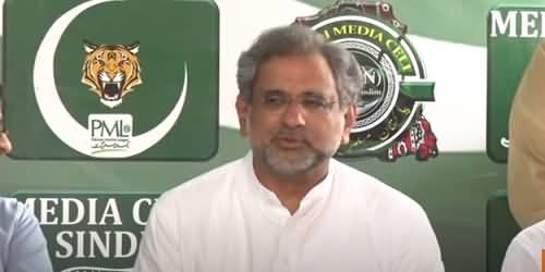 Govt Manipulated Budget Numbers to Fool Masses - Shahid Khaqan Lashes Out At Govt