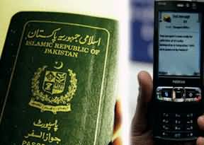 Govt. of Pakistan Started SMS Service For Passport Information