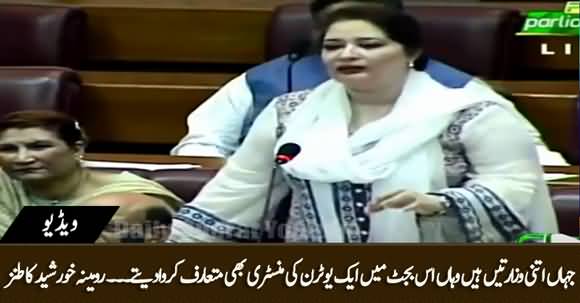 Govt Should Have Introduced A 'U-Turn Ministry' In This Budget - PMLN Romina Khursheed