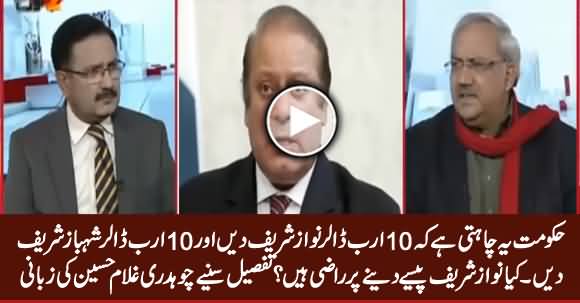 Govt Wants That Sharif Brothers Should Give 10, 10 Billion Dollars - Ch. Ghulam Hussain