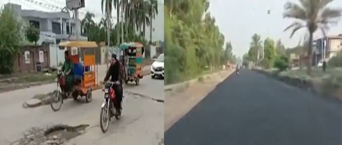 Gujarat's broken road rebuilt for Imran Khan in just 8 hours