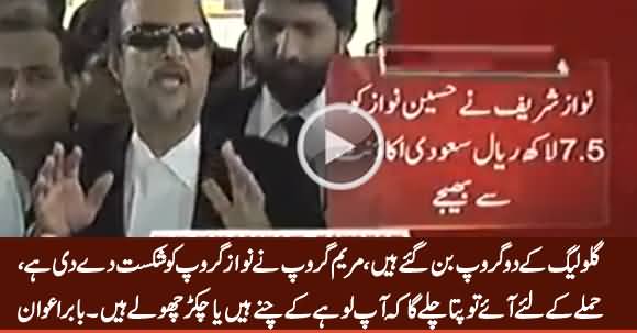 Gullu League Ke 2 Groups Ban Gaye Hain, Maryam Group Aur Nawaz Group - Babar Awan