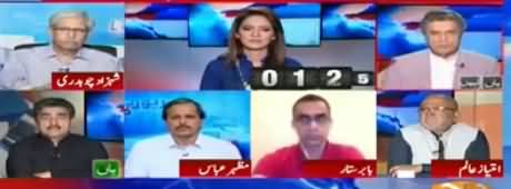 Hafeezullah Niazi And Mazhar Abbas Criticizing PMLN on Zaeem Qadri Issue