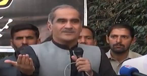 Hamen Jail Main Band Kar K, Badnam Karnay Walon Ko Kya Mila - Khawaja Saad Rafique Aggressive Speech Against Govt