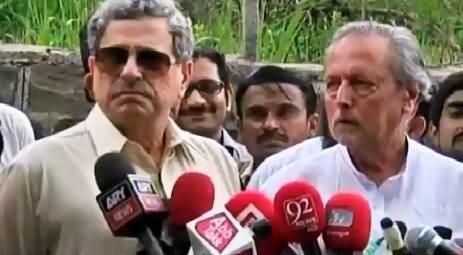 Hamid Khan & Justice Wajihuddin Media Talk After Meeting Imran Khan - 31st July 2015