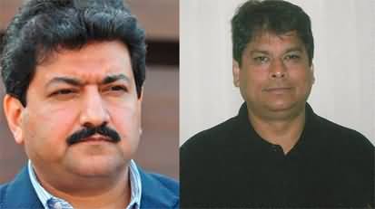 Hamid Mir gets angry on PTI worker on twitter for asking about his brother Amir Mir