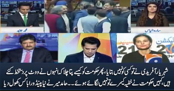 Hamid Mir Raises Question on How Govt Found Out That Shehryar Afridi Cast His Vote Wrongly