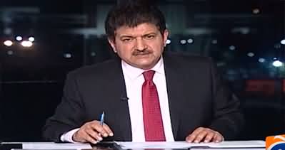 Hamid Mir raises voice for Imran Riaz Khan in his show