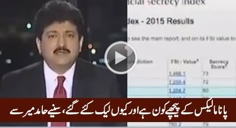 Hamid Mir Reveals Who Is Behind Panama Leaks & Why