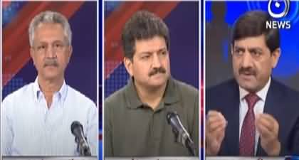 Hamid Mir's comments about Imran Khan's gatherings across the country against the govt