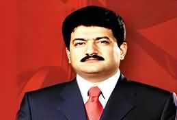 Hamid Mir's tweet on Imran Riaz Khan's arrest