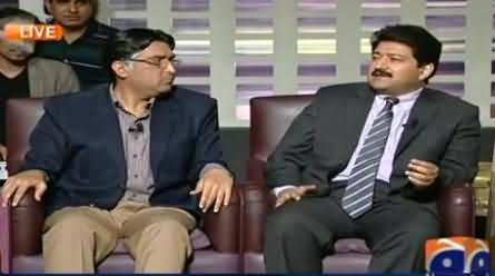 Hamid Mir Singing Song As Challenge to Naseer Bhai in Khabarnaak