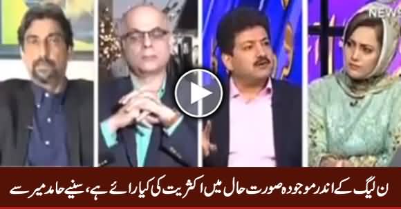 Hamid Mir Telling The Point of View of PMLN's Majority MNA's in Current Situation