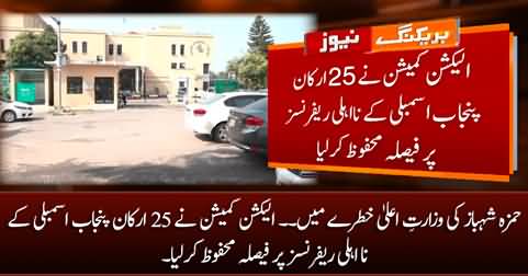 Hamza Shahbaz's CM-ship in danger: ECP reserves verdict on reference against 25 members