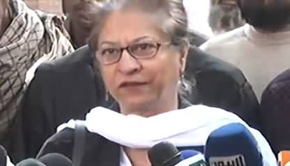 Har Koi Apna Apna Kaam Kare Tu Behtar Hai - Asma Jahangir Response on CJ's Speech