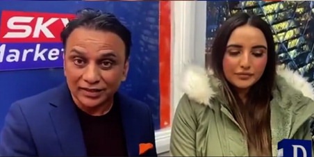 Hareem Shah's video message from London with the owner of the money shown in viral video