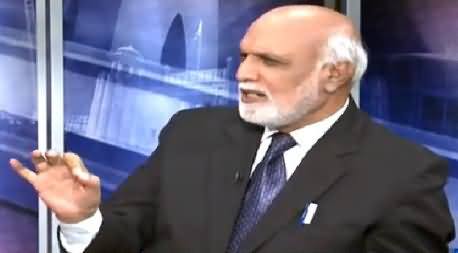 Haroon Rasheed Telling What Will People Do If They See Fazal-ur-Rehman on Container