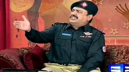 Hasb e Haal (Azizi As Police Inspector) – 13th June 2015