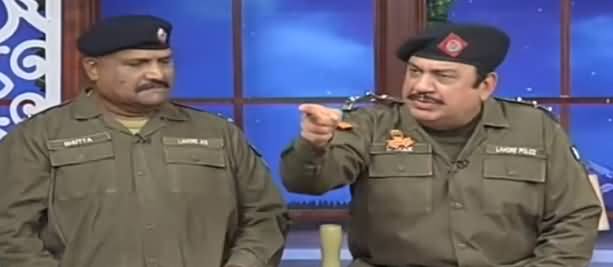 Hasb e Haal (Azizi as SHO Sadique) - 19th July 2019